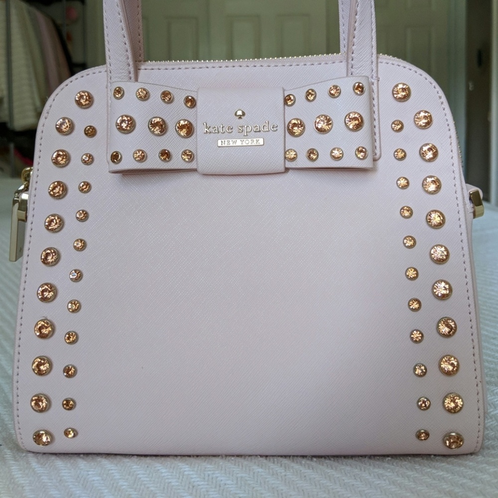 SOLD - Kate Spade bow studs bag